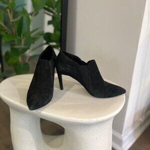 Cole Haan Suede Ankle Heel Bootie